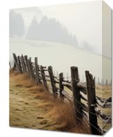 Obraz 30x40cm Spowity Mgłą