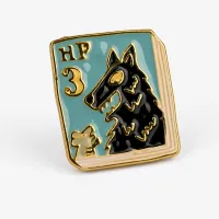 Azkaban | 3 cm | Metal Emalia | Przypinka Filmowa | Harry Potter