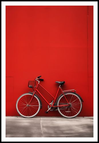 Plakat 61x91,5cm Czerwony Rower na Arena.pl