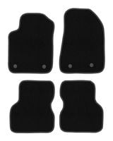 Dywaniki welurowe BASIC do Alfa Romeo Giulietta 2010-2020 czarne