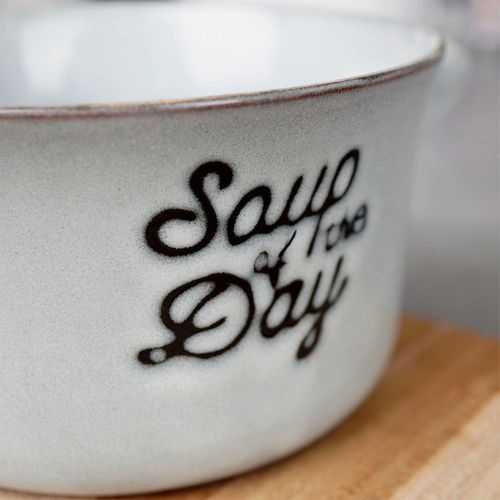 Miska Bulionówka Miseczka na Zupę Gulasz Płatki z Uszami Uchwytami 600 ml na Arena.pl