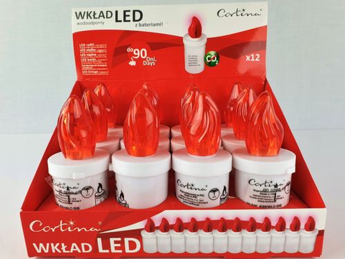 WKŁAD MINOR - CZERWONY (1 sztuka) na Arena.pl