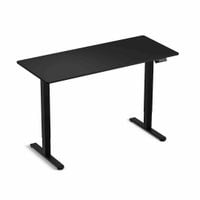 LVN System Biurko Control Lite 140 Czarny/Czarny