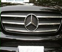 1998-2005 MERCEDES ML W163 - LIstwy chrom grill chromowane na atra