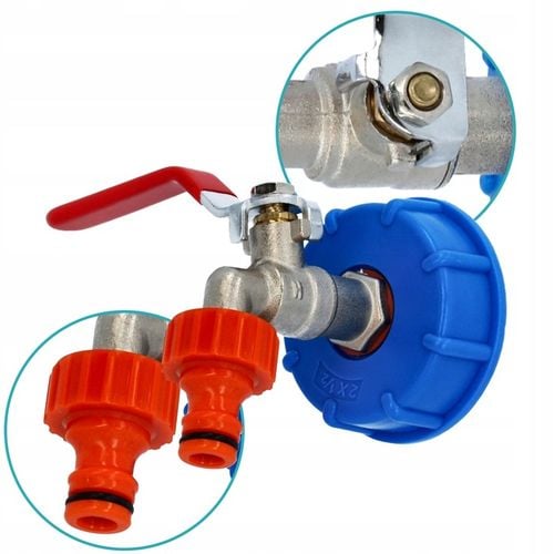 ZAWÓR MAUZERA KRAN ZBIORNIKA 1000l 3/4x1 CZERPALNY MAUSERA IBC na Arena.pl