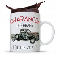 Kubek Prezent Dla Mechanika Gwarancja Do Bramy Z Nadrukiem Ze Zdjęciem