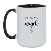 Duży Biało-Czarny 450 ml