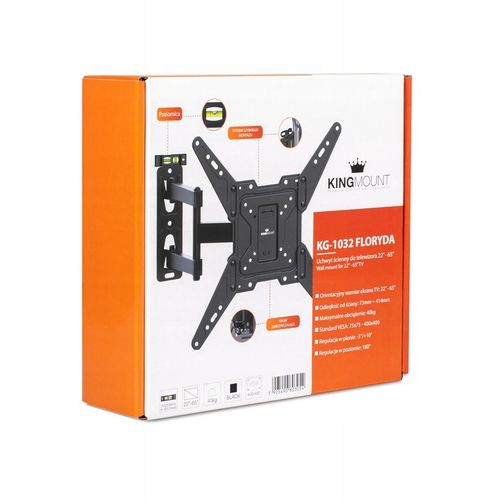 OBROTOWY UCHWYT DO TELEWIZORA TV LED LCD WIESZAK MOCNY ŚCIENNY 22-65 CALI na Arena.pl