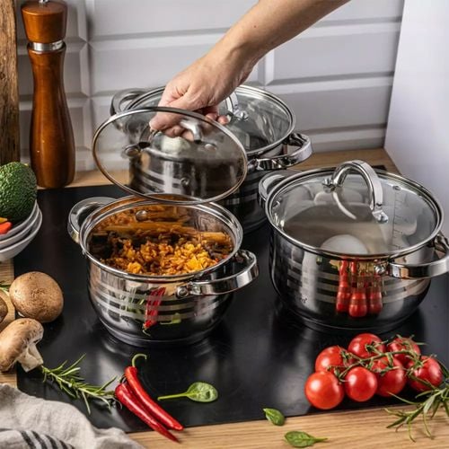 zestaw garnków 6 elementów klausberg kb-7693 na Arena.pl