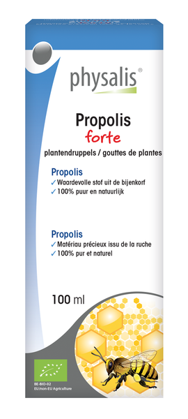 Propolis Forte Ekstrakt W Kroplach BIO 100 ml - Physalis zdjęcie 1