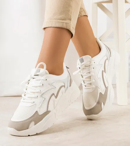 Białe sneakersy Brito 40 na Arena.pl