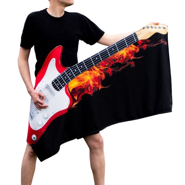 Ręcznik Gitara PLAŻOWY kąpielowy na plażę basen zdjęcie 1