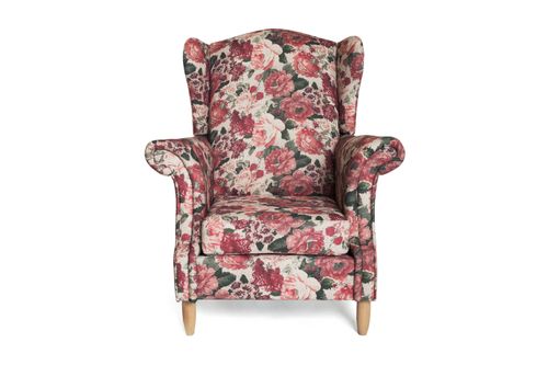 Fotel VENTI uszak Print AA-2 na Arena.pl