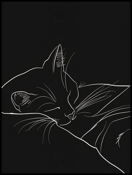 Plakat 75x100cm Nocny Spokój zdjęcie 2