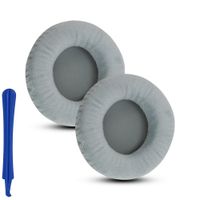 Nauszniki Gąbki Pady do STEELSERIES SIBERIA V1 V2 V3 L+R Welur Szare