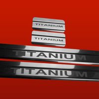 Listwa progowa FORD MONDEO MK4 TITANIUM Stal nierdzewna 304 połysk 4szt