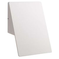 Zewnętrzna LAMPA ścienna PLAIN ML096 Milagro elewacyjna OPRAWA metalowa LED 10W 4000K outdoor IP44 biała