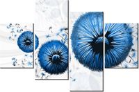 140CM 70 OBRAZ NIEBIESKIE DMUCHAWCE ŚCIENNY