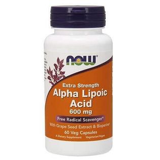 Now Alpha Lipoic Acid 600mg 60 kaps.