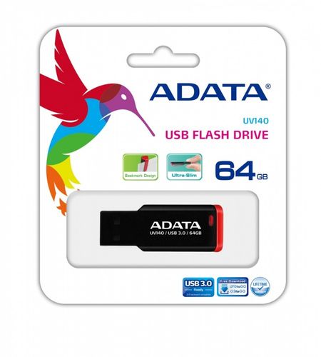 Adata Dashdrive Classic UV140 64GB USB3.1 Czerwony na Arena.pl