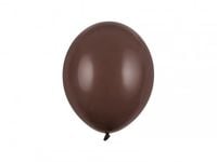 Balony pastelowe brązowe strong, 27 cm 100 szt.