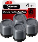 Podkładki Antywibracyjne pod Pralkę 4 Sztuki Szare Antypoślizgowe Gumy