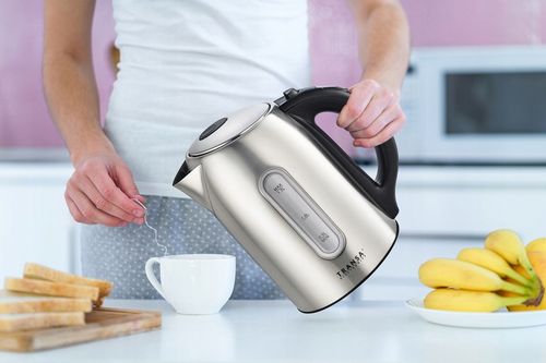 Czajnik elektryczny REGULACJA TEMPERATURY STAL NIERDZEWNA LED 2200 W na Arena.pl