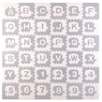 MATA PIANKOWA PUZZLE ALFABET EVA GRUBA 30x30cm 36e