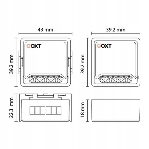 OXT Sterownik Bramy Garażowej WIFI TUYA Inteligentny Mini Moduł Smart Life na Arena.pl