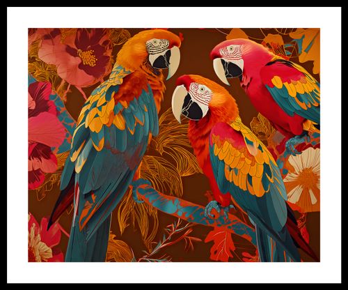 Plakat 50x40cm Kolorowe Ary na Arena.pl