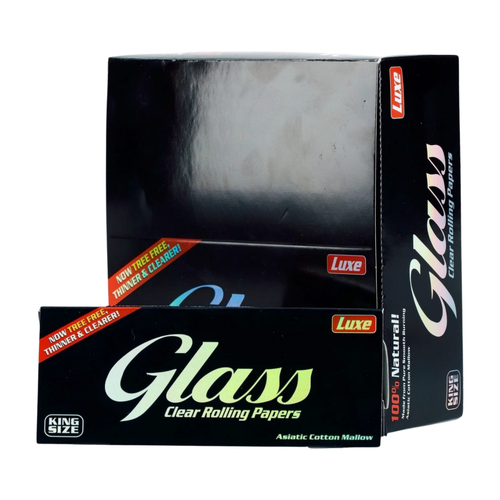 bibułka przeźroczysta glass luxe king size na Arena.pl