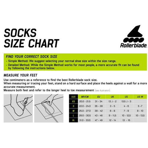 Skarpety Rollerblade Skate Socks Cool Gray 39-42 na Arena.pl