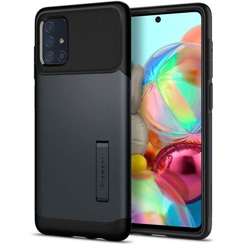 Spigen Slim Armor do SAMSUNG A71 metal slate na Arena.pl