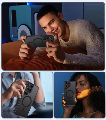 ETUI DO MAGSAFE CZARNY MAT DO SAMSUNG S24 ULTRA na Arena.pl