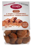 Czekoladowe Ciasteczka z Mąki Czerwonej Soczewicy BIO 100g BEZ GLUTENU