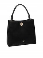 Torba typu hobo Aigner 136126-50 Viola w kolorze czarnym