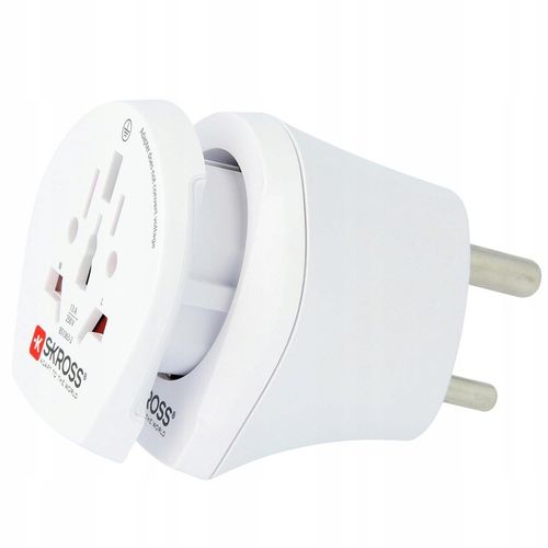 Adapter podróżny SKROSS z Polski do Indii + adapter Świat do Polski na Arena.pl
