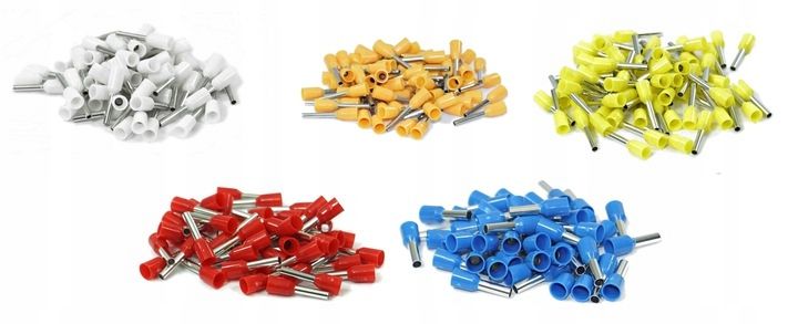 ZACISKARKA DO KONEKTORÓW KOŃCÓWEK + 500 TULEJEK zdjęcie 9