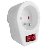 Gniazdko uziemione z włącznikiem 230V przełącznik swe