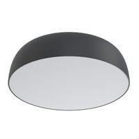 Lampa sufitowa salonowa Satellite 8016 Nowodvorski owalna metalowa czarna