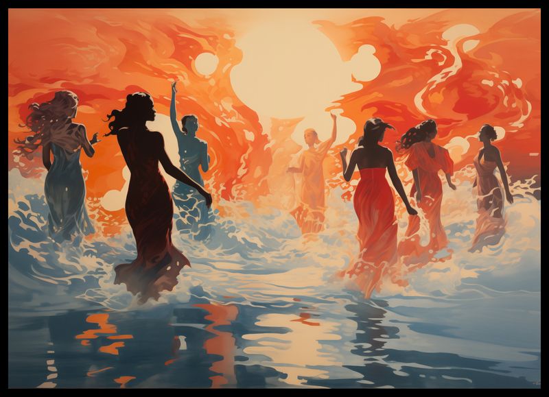 Plakat 70x50cm Taneczny Żar zdjęcie 2