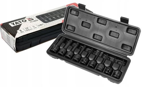 YATO YT-10654 ZESTAW KLUCZY UDAR. T30-T80 TORX 8CZ na Arena.pl