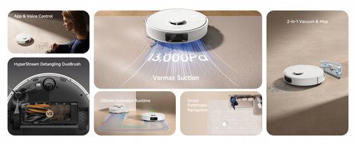 Robot sprzątający DREAME D20 2w1 biały na Arena.pl