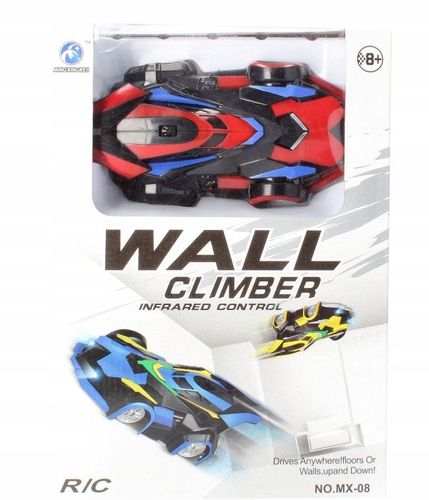 Samochód jeżdżący po ścianie i suficie RC auto zdalnie sterowany ścianowiec na Arena.pl