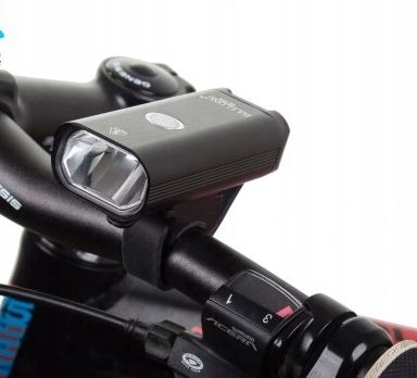 LAMPKA ROWEROWA PRZÓD I TYŁ ULTRA MOCNA AKUMULATOROWA ŁAD USB ZESTAW METAL na Arena.pl