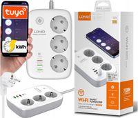 Inteligentna listwa zasilająca Wi-Fi LDNIO 2500W