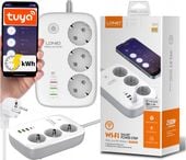 Listwa zasilająca LDNIO SEW3452 3 gniazda AC 4 porty USB WiFi