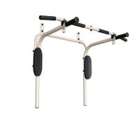 drążek do podciągania przyścienny 3 w 1 z poręczem + boks biały