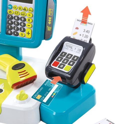 SMOBY Kasa elektroniczna niebieska na Arena.pl