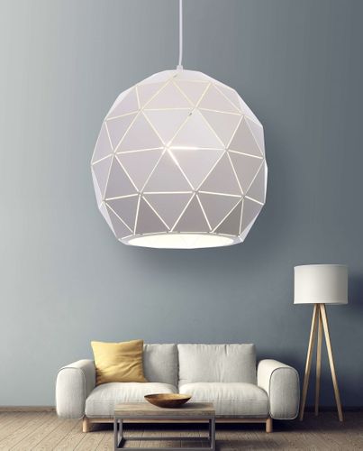 Lampa Wisząca Biała Bokka na Arena.pl